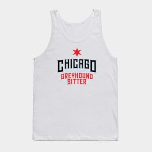 Chicago Greyhound Sitter Tank Top